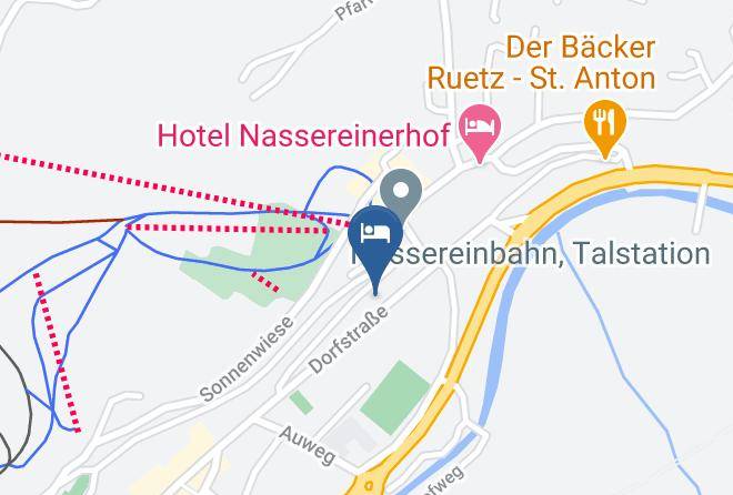 Landeck - Hotel Senn Garni Maps