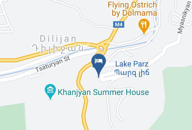 Dilijan - Hotel Seno Maps