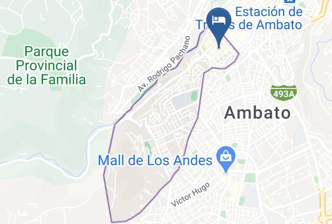Ambato - Hotel Senorial Maps