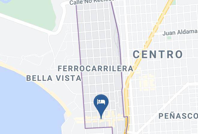 Puerto Penasco Municipality - Hotel Senorial Maps