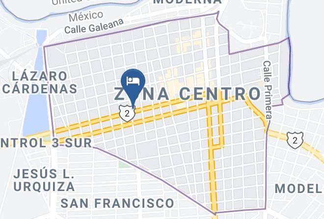 Matamoros Municipality - Hotel Senorial De Matamoros Sa De Cv Maps