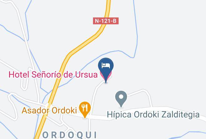 Navarra - Hotel Senorio De Ursua Maps