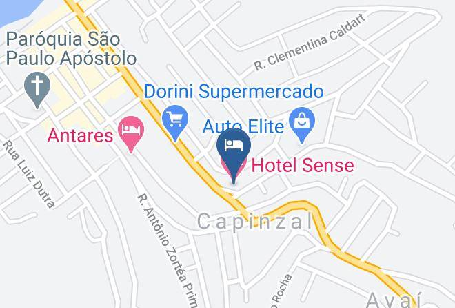 Capinzal - Hotel Sense Maps