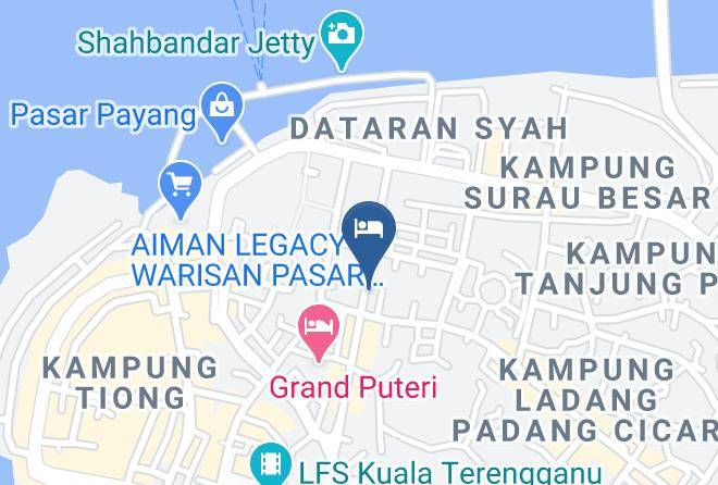 Kuala Terengganu - Hotel Sentral Kuala Terengganu Maps