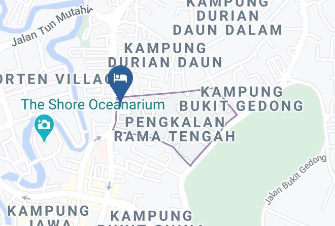 Melaka Tengah - Hotel Sentral Melaka Maps