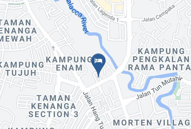 Melaka Tengah - Hotel Sentral Riverview Melaka Maps