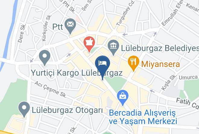 Luleburgaz - Hotel Senturk Maps