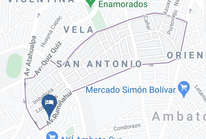 Ambato - Hotel Seny Maps