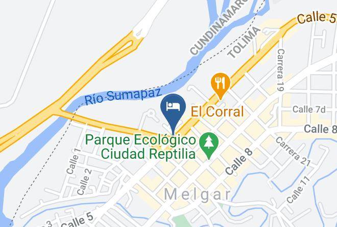 Melgar - Hotel Septimo Cielo Maps