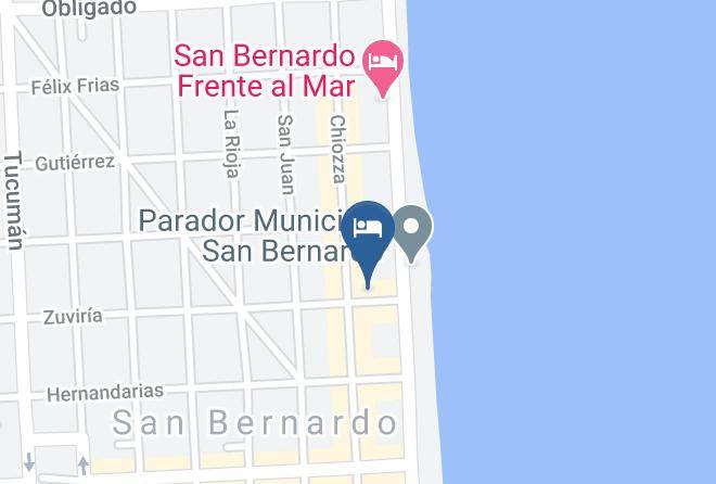 Mar Del Tuyu - Hotel Ser Mar Maps