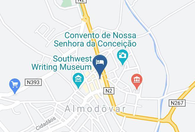 Almodovar - Hotel Serafim Maps