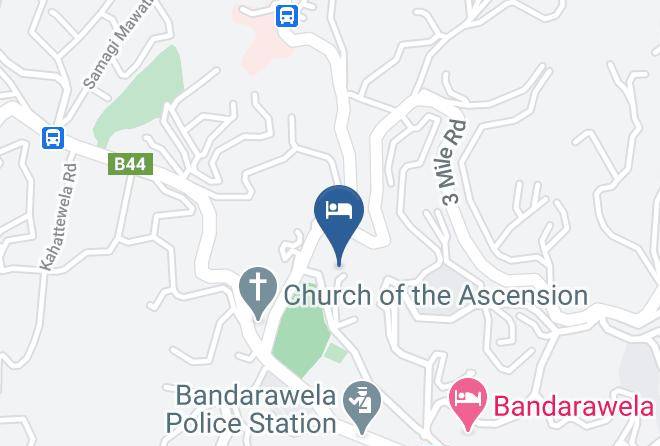 Badulla - Hotel Serandib Hill Maps