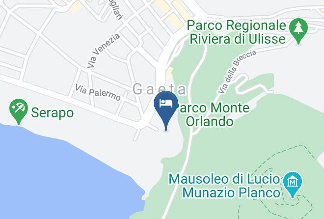 Latina - Hotel Serapo Maps