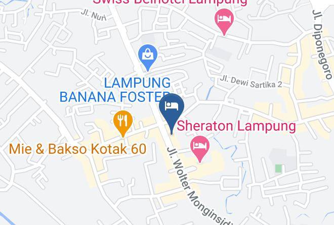 Bandar Lampung - Hotel Serasi Maps