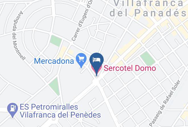 Barcelona - Domo Hotel Maps