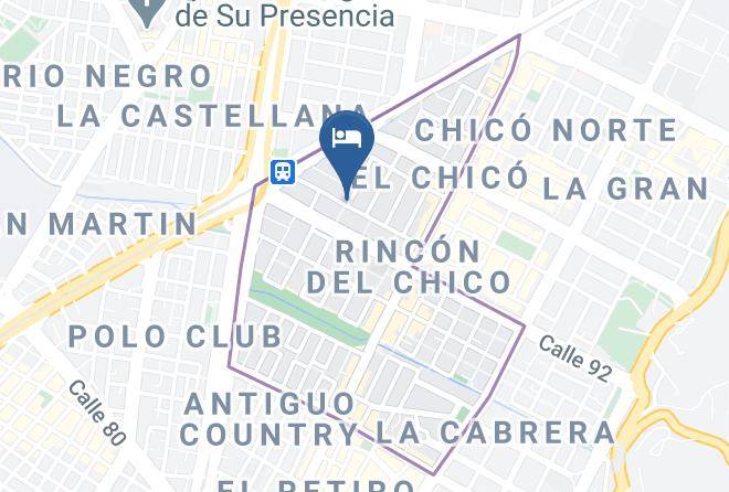 Bogota - Hotel Richmond Suites Maps