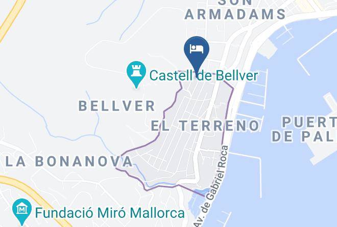 Baleares - Hotel Sercotel Zurbaran Palma Maps
