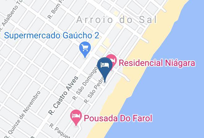 Arroio Do Sal - Hotel Sereia Maps