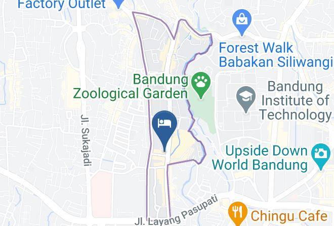 Bandung - Hotel Serela Cihampelas Maps