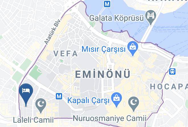 Fatih - Hotel Seren 2 Maps