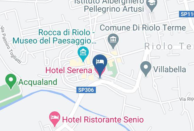 Ravenna - Hotel Serena Maps