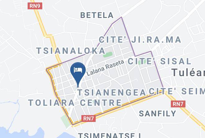Toliary I - Hotel Serena Maps