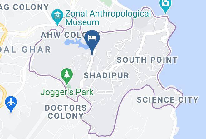 Port Blair - Hotel Serene Palace Maps