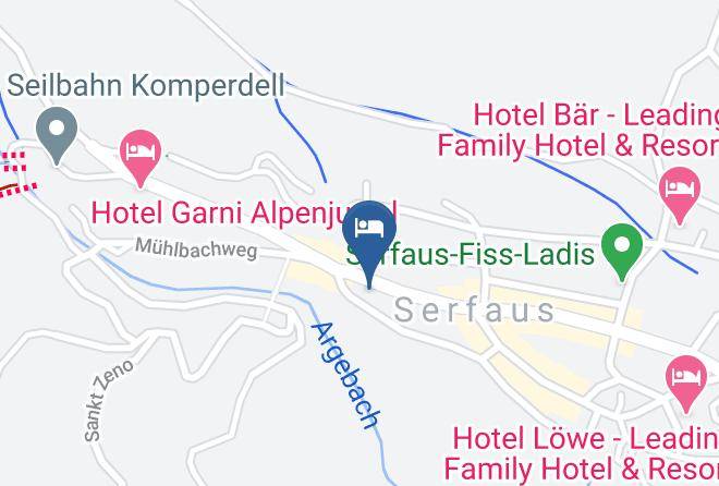 Landeck - Hotel Serfauserhof Maps