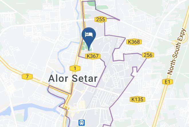 Daerah Kota Setar - Hotel Seri Malaysia Alor Setar Maps