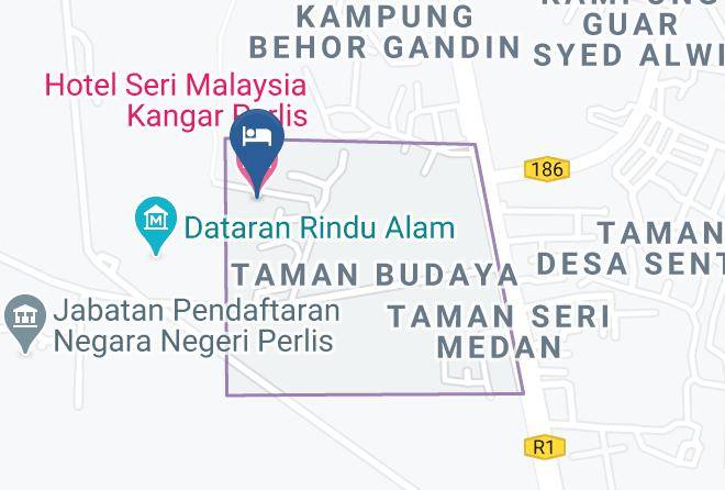Kangar - Hotel Seri Malaysia Kangar Perlis Maps