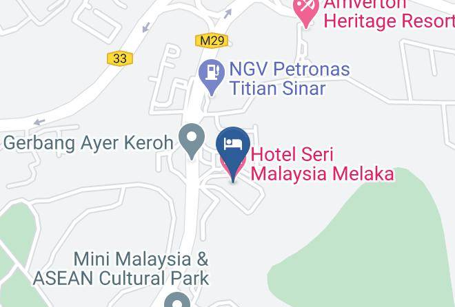 Melaka Tengah - Hotel Seri Malaysia Melaka Maps
