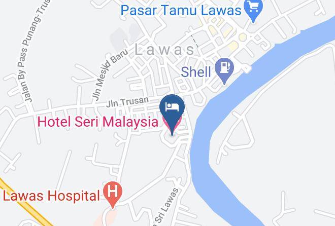 Bahagian Limbang - Hotel Seri Malaysia Maps