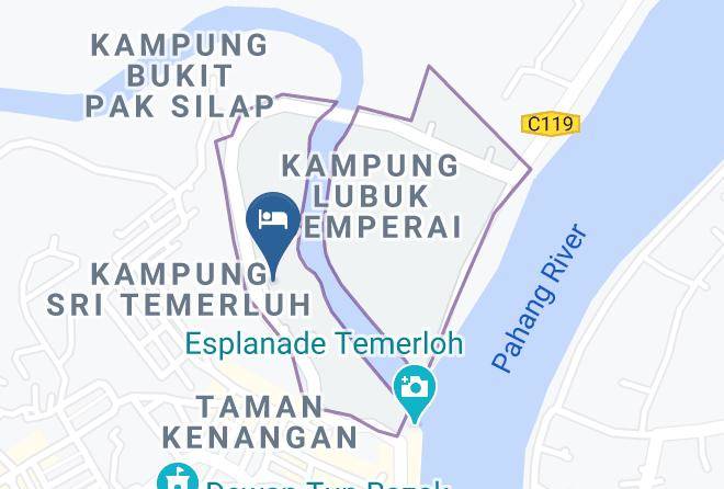 Temerloh - Hotel Seri Malaysia Temerloh Maps