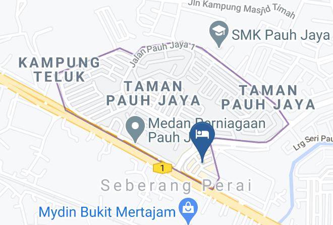 Perai - Hotel Seri Pauh Maps