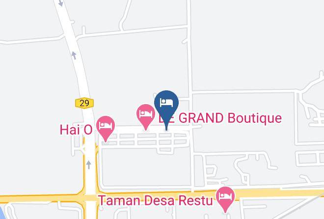 Sepang - Hotel Seri Raha Maps