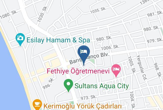 Fethiye - Hotel Seril 2 Maps