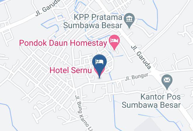 Sumbawa - Hotel Sernu Maps