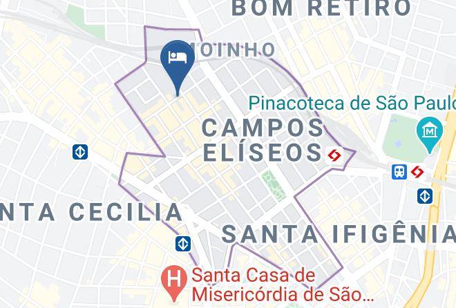 Sao Paulo Santa Cecilia - Hotel Serodio Maps