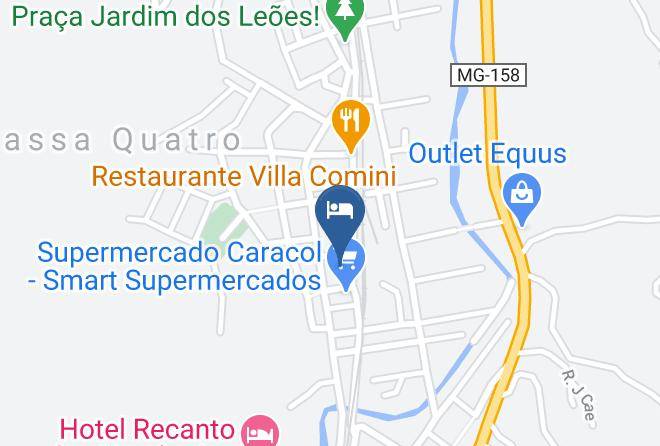 Passa Quatro - Hotel Serra Azul Maps