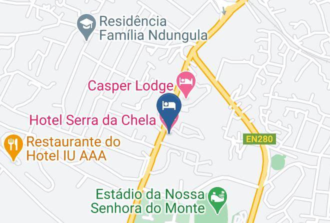 Lubango - Hotel Serra Da Chela Maps