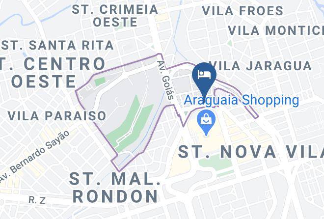 Goiania - Hotel Serra Das Aguas Maps
