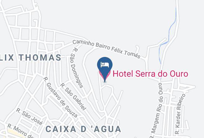 Jacobina - Hotel Serra Do Ouro Maps