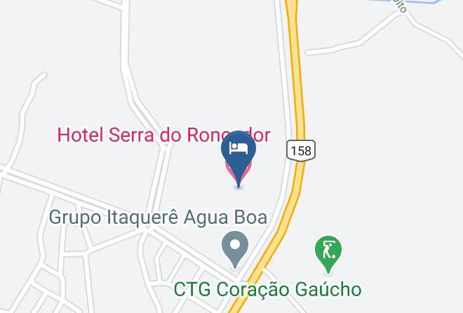 Agua Boa - Hotel Serra Do Roncador Maps