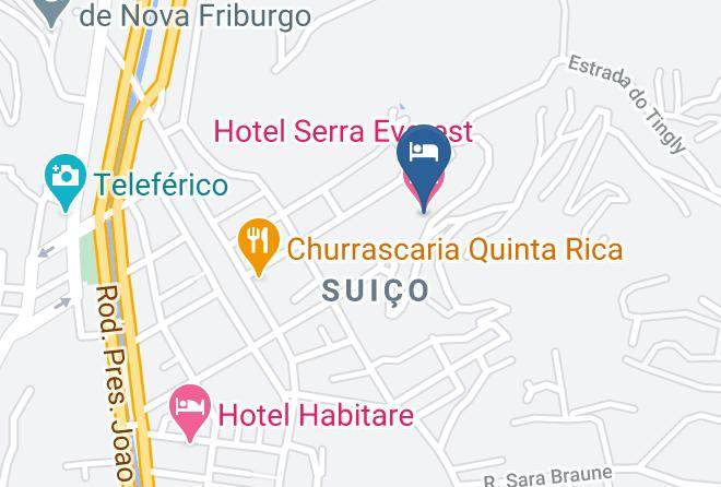 Hotel Serra Everest Map