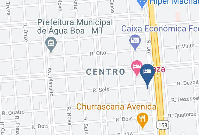 Agua Boa - Hotel Serra Verde Maps