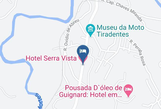 Tiradentes - Hotel Serra Vista Maps