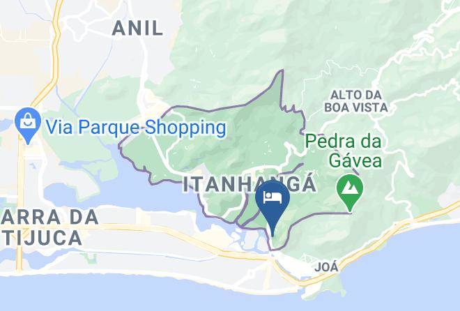 Rio De Janeiro Itanhanga - Hotel Serramar Maps