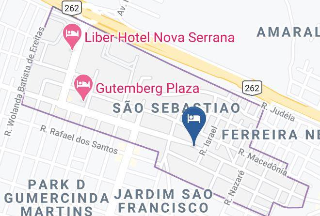 Nova Serrana - Hotel Serrana Ltda Maps