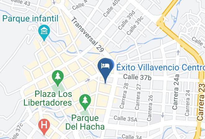 Villavicencio - Hotel Serrania Real Maps
