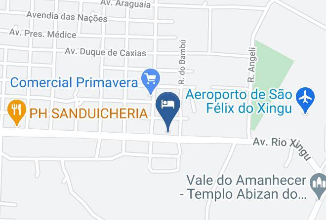 Sao Felix Do Xingu - Hotel Serrano Maps